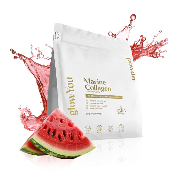 Kolagen morski glowYou 10 000 mg (arbuzowy) - 30 porcji...