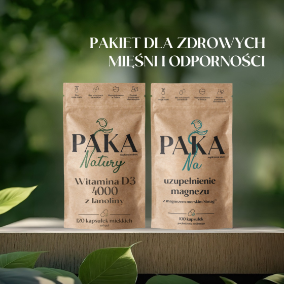 Pakiet Dla Zdrowych Mięśni i Odporności