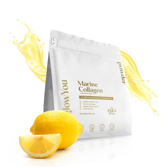 Kolagen morski glowYou 5 000 mg (cytryna) - 30 porcji do...