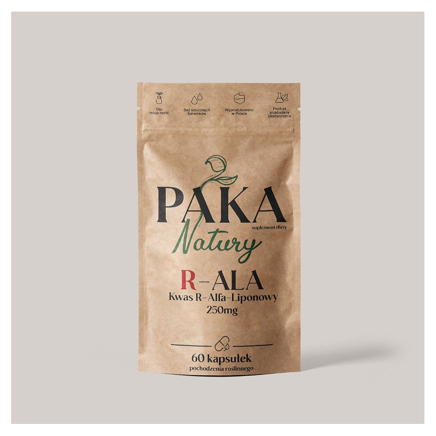 R-ALA Kwas Alfa Liponowy 250 mg