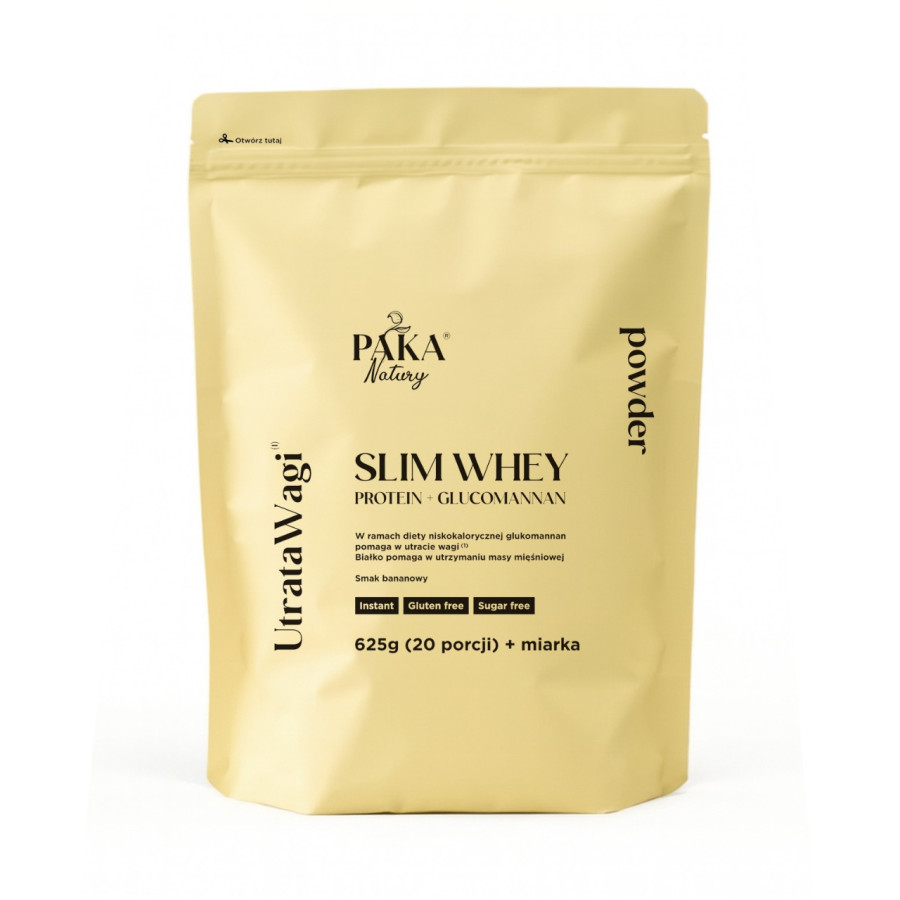 Białko Slim Whey Protein + Glucomannan (smak...