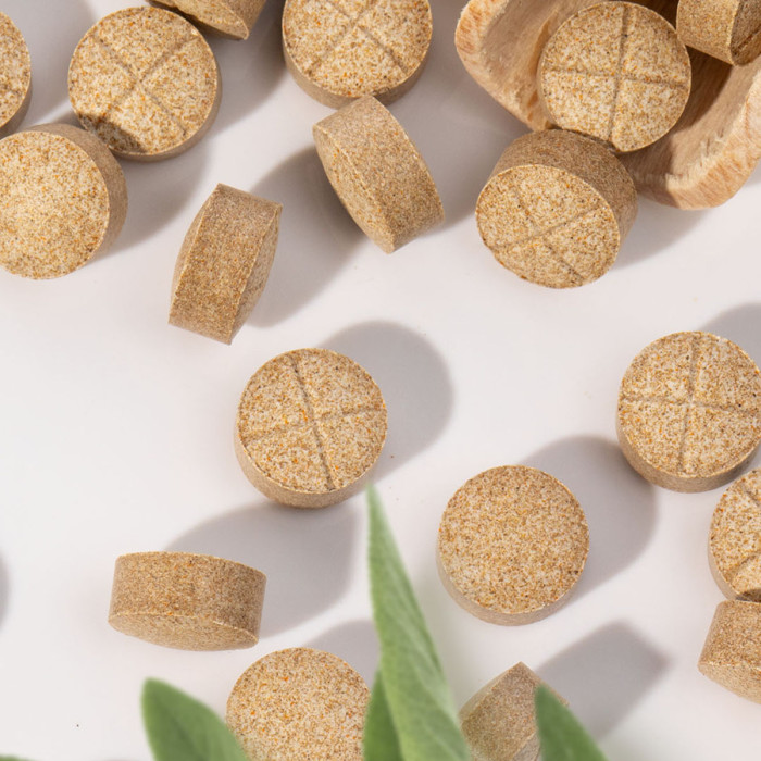 Na gęste i mocne włosy 100 tabl. / 400 porcji