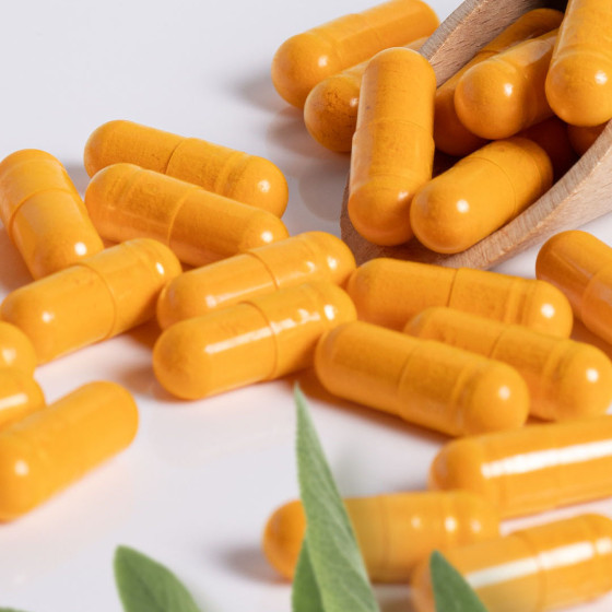 Kurkumina z piperyną 95% 60 kaps. 2